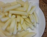 A picture of step 5 of Crispy Homemade Fries.