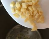 A picture of step 4 of Butternut squash soup.