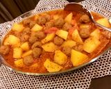 عکس مرحله 3 از دستور خوراک کوفته ریزه و سیب زمینی