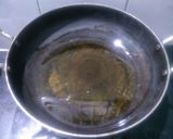 A picture of step 1 of Pineapple Kesari.