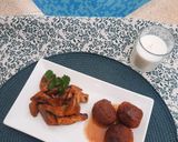 Foto del paso 6 de la receta: Albóndigas con salsa de tomate y alcachofas