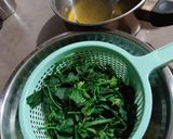 Foto langkah ke 1 dari resep Sayur bobor daun labu Siam khas magetan.