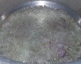 A picture of step 1 of Keema Masoor Biryiani.