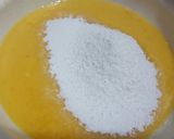 A picture of step 2 of Vanilla Cakes in a fry pan😁🎂🍰.