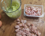 Foto del paso 2 de la receta: Quiche pollo, bacon y champiñones 🍗🥓🍄