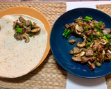 Foto del paso 3 de la receta: Piadinas rellenas de verduras con ternera