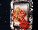 A picture of step 3 of Chatpta salad..