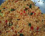 Foto langkah ke 5 dari resep Nasi goreng bumbu ulek simpel.