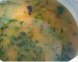 A picture of step 3 of Proso Millet Pulav / Khichdi.