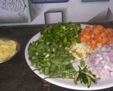 Veg Biryani (वेज बिरयानी)in Hindi रेसिपी चरण 3 फोटो