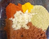 A picture of step 2 of Tandoori aloo - pyaaz subji.