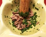 Foto del paso 9 de la receta Pollo al limón, en salsa de hígado y ajos