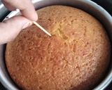 A picture of step 7 of Lemon tea time cake with lemon glaze.