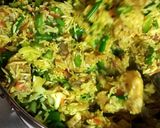 ট্রাডিশনাল মিক্সড সব্জী চিকেন পোলাও (mixed sabji chicken pulao recipe in Bengali) রেসিপির ধাপ 7 ছবি