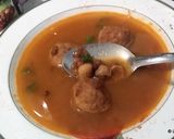 Une image de l'étape 2 de Soupe rapide aux lentilles et pois chiches.