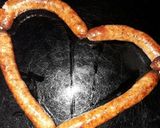 Foto del paso 4 de la receta: Arroz a la cubana con salchichas en forma de corazon