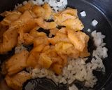 Foto del paso 3 de la receta: Pasta con pollo y chícharos
