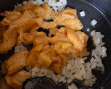 Foto del paso 3 de la receta: Pasta con pollo y chícharos