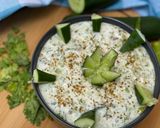 A picture of step 3 of Cool n refreshing cucumber raita 🥒🌶😍.