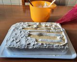 Foto del passaggio 26 della ricetta Torta di compleanno con base chiffon cake