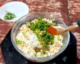A picture of step 4 of Oats Paneer Tikki.