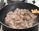 รูปขั้นตอนการทำที่ 2 ของ หมูสามชั้นคั่วเค็ม