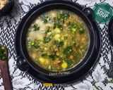 A picture of step 6 of Sweet Corn Soup.