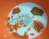 A picture of step 4 of Famous papri chat.