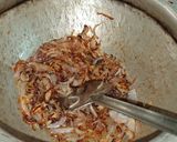A picture of step 4 of Mutton Pulao.