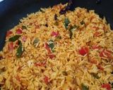 A picture of step 3 of Tomato rice.