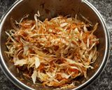 Foto del paso 2 de la receta: Ensalada repollo y zanahoria Coleslaw