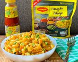 A picture of step 6 of Vegetable Masala Macaroni !!.