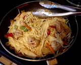 Φωτογραφία βήματος 5 της συνταγής Noodles με  λαχανικά και κοτόπουλο💞