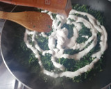 Foto del paso 3 de la receta: Pasta con crema de espinacas y nueces🌱
