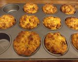 A picture of step 14 of Cheese & Chorizo Muffins.