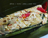 Foto langkah ke 6 dari resep Botok / pepes jamur tiram tahu.