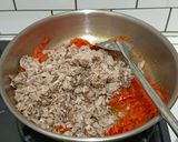 Foto langkah ke 3 dari resep Nasi Bakar Cakalang.