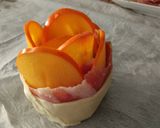 Foto del paso 5 de la receta: Flor de Pérsimon con Jamón y Queso
