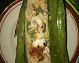 Foto langkah ke 12 dari resep Nasi Bakar Rebon Teri.