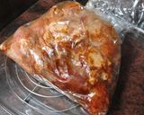 Foto del paso 2 de la receta: Jamoncitos de pollo sabrosos con papas arrugas y ensalada
