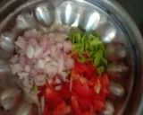 A picture of step 2 of Healthy tasty Jowar (sorghum) bhakri with masaledar sabji.