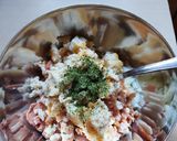 Töltött csirkecomb recept fázis 1 fotója