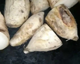 A picture of step 4 of Tawa roasted shakarkandi.