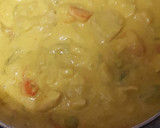 Foto del paso 3 de la receta: Arroz con pollo con salsa de curry, mango y leche de coco