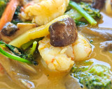 Foto del paso 9 de la receta: Gambas langostineras al curry rojo