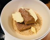 Gesztenyés-vaníliás-rumos kocka recept fázis 1 fotója