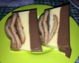 Foto langkah ke 15 dari resep Puding Biskuit Roma 3 Lapis.