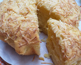 Foto langkah ke 5 dari resep 20. Cake/bolu tape keju panggang.