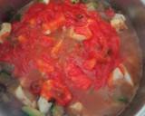 Foto del paso 2 de la receta: Arroz meloso de verduras y calamar