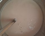 A picture of step 2 of Jini dosa with sambhar.